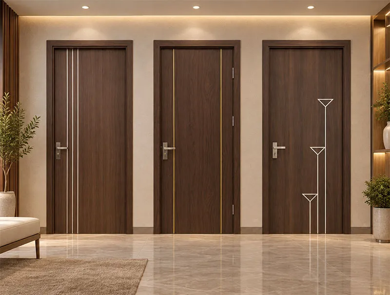 Cửa Phủ PVC Soi Chỉ