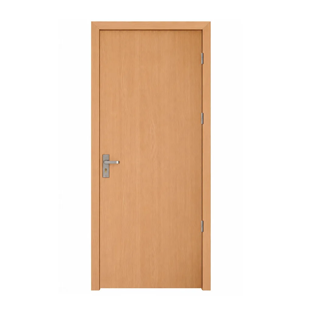 Cửa nhựa phủ PVC trơn phẳng QDC105