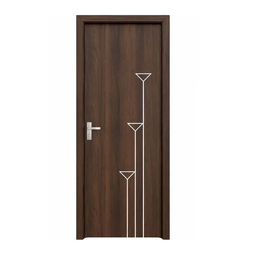 Cửa Nhựa Phủ PVC soi chỉ QDC305