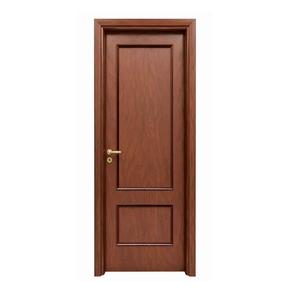 Cửa nhựa vân gỗ có phào QDC501