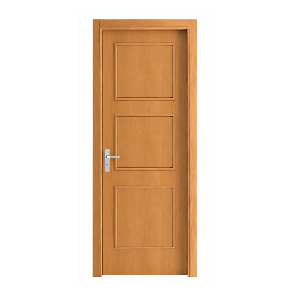 Cửa nhựa vân gỗ có phào QDC504