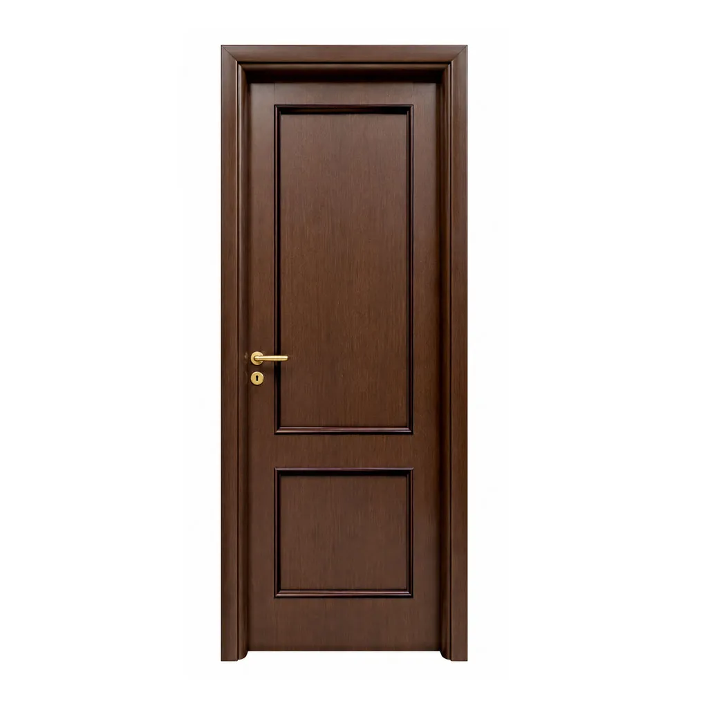 Cửa nhựa vân gỗ có phào QDC506