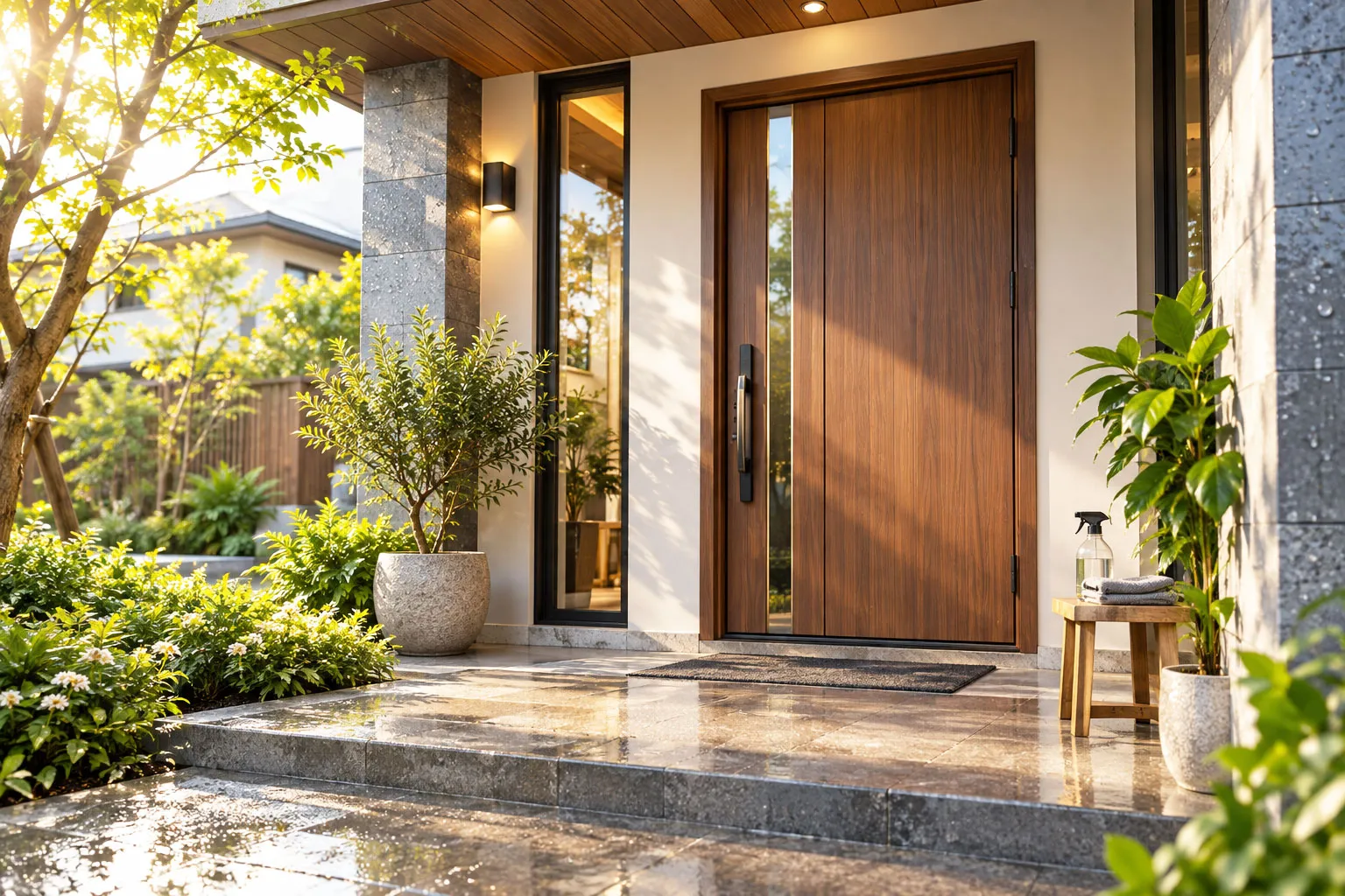 Cửa gỗ nhựa Composite sử dụng được bao lâu? Bí quyết tăng độ bền